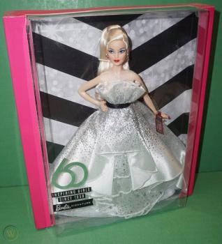 Mattel - Barbie - 60th Anniversary - Caucasian - Doll